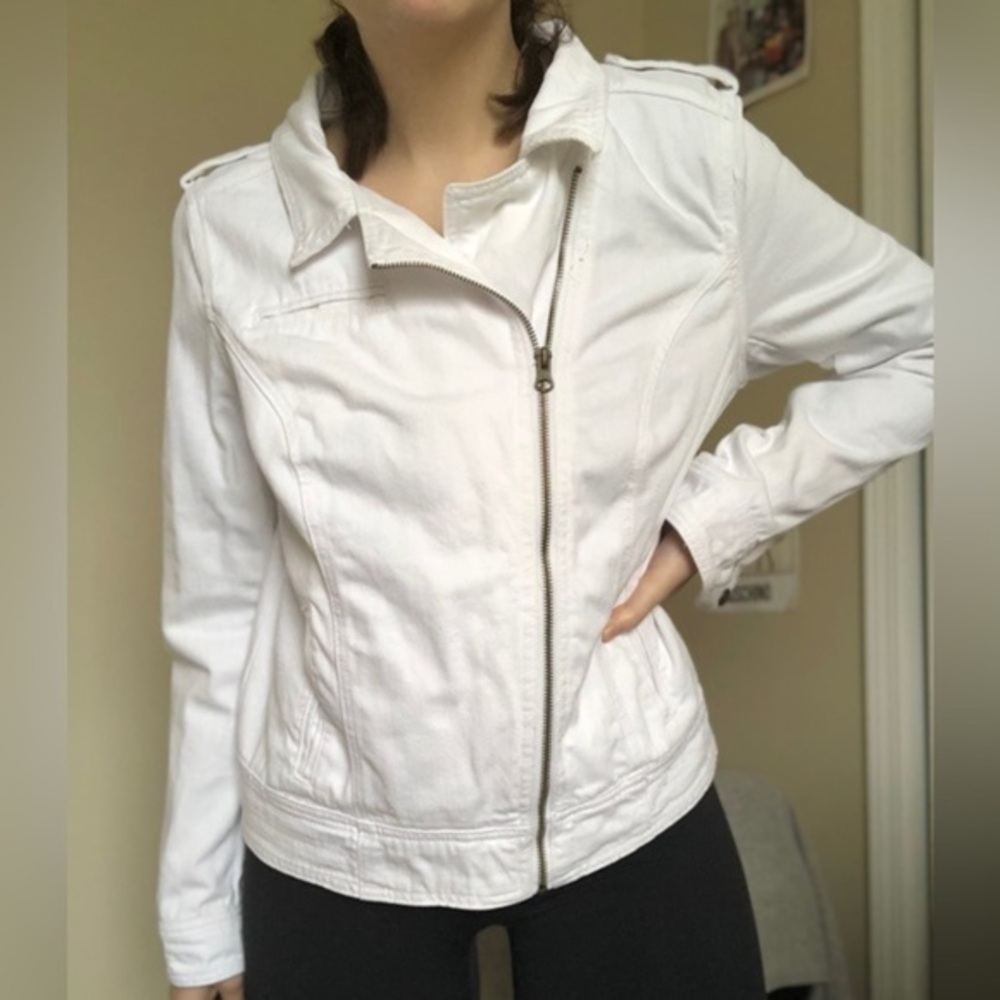 Ruff Hewn White Jacket size M